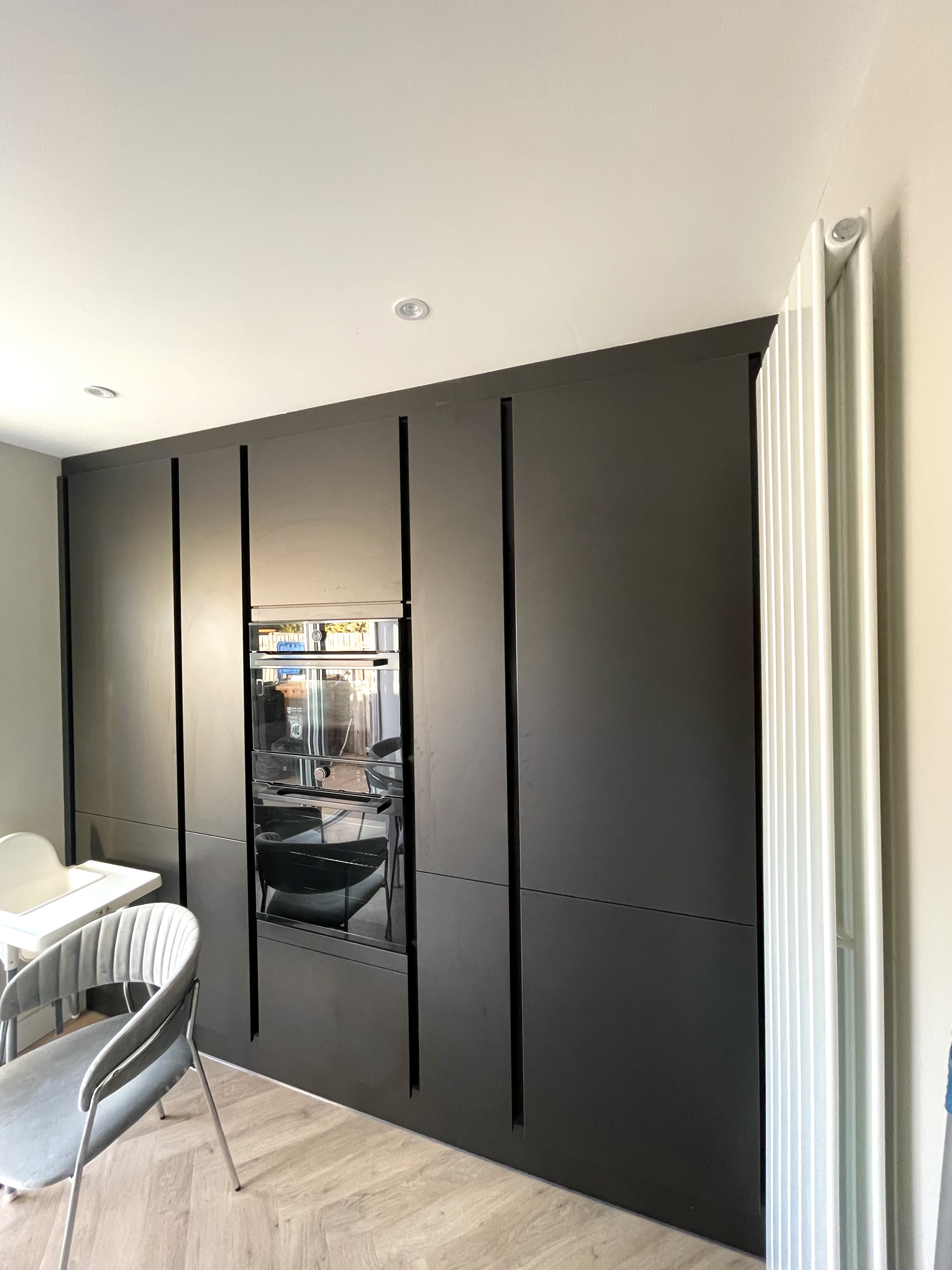 Open plan kitchen living room project by Hausworks