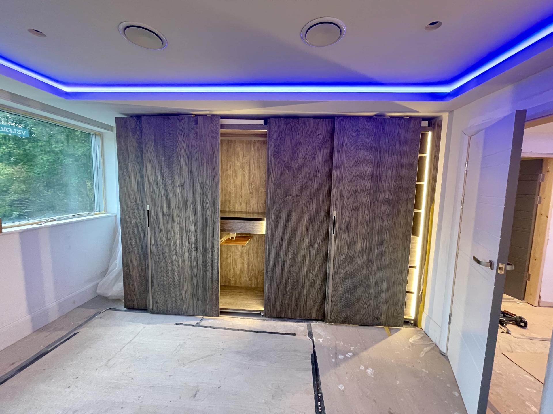 Built in wardrobe project by Hausworks