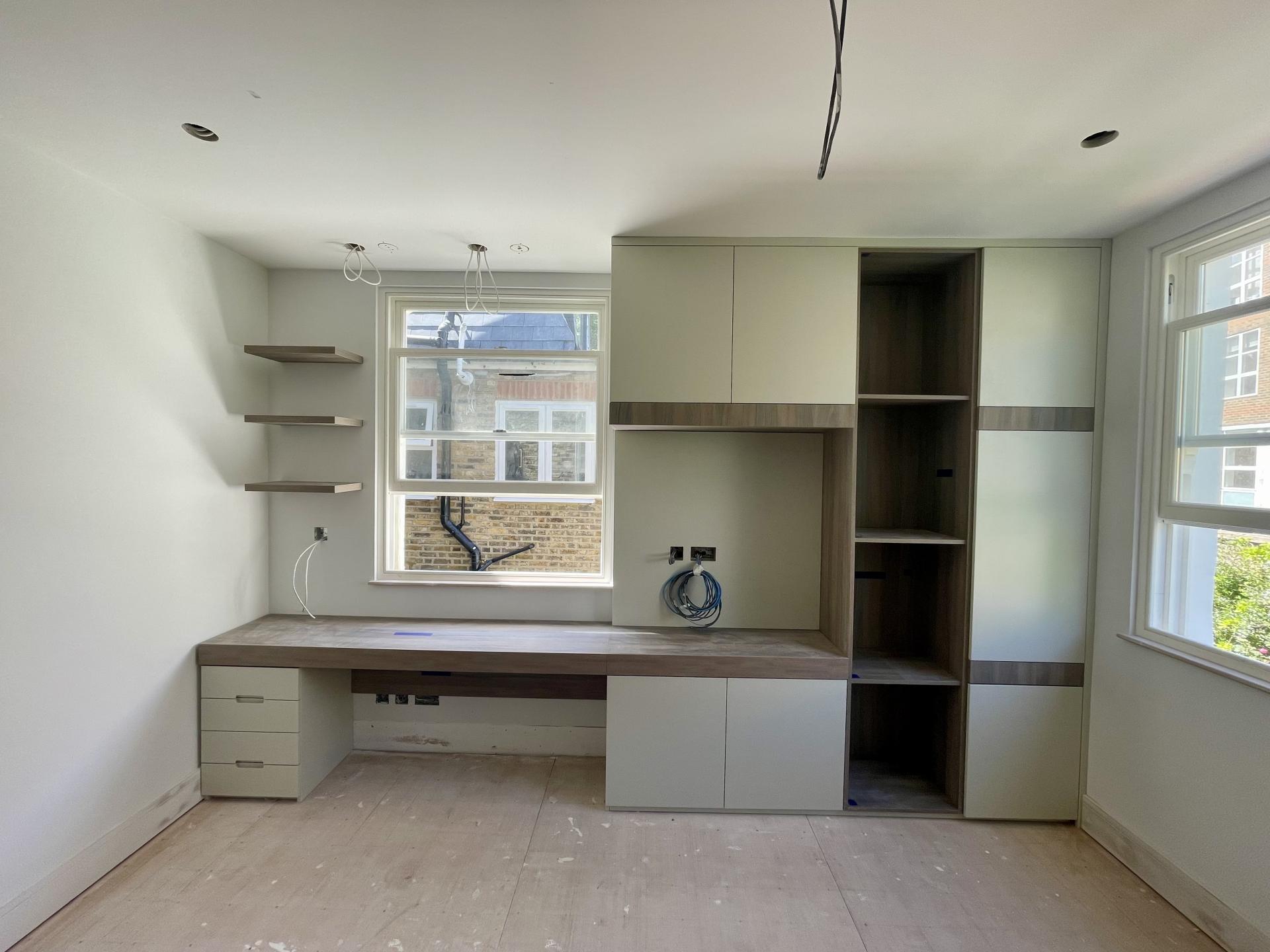 Bespoke fitted wardrobe project by Hausworks